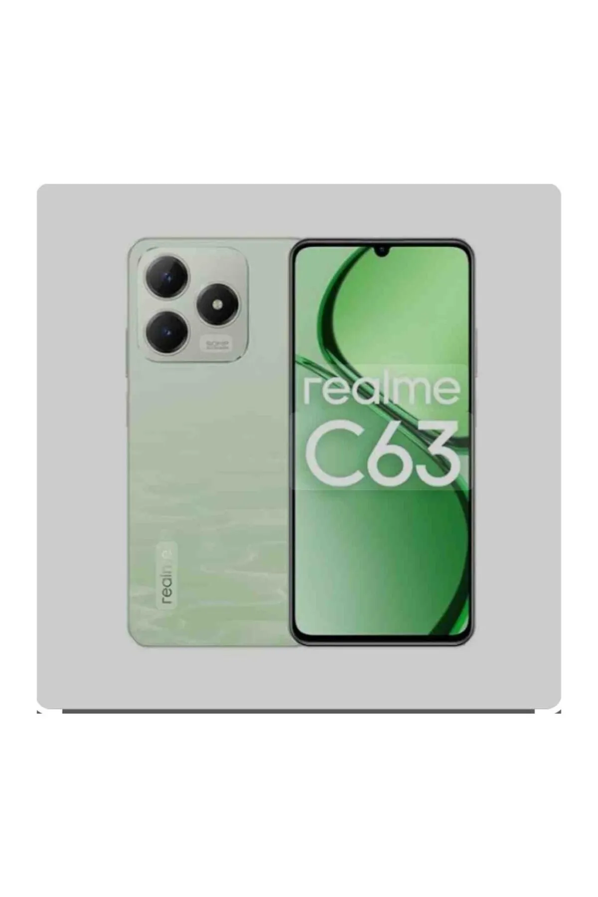 REALME C63 6/128 GB GREEN AKILLI CEP TELEFONU